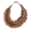 Gledola Messy Synthetic Hair Braided Headband Classic Chunky Wide Braided