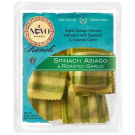 Nuovo Spinach Asiago & Roasted Garlic Ravioli (Case of 6)