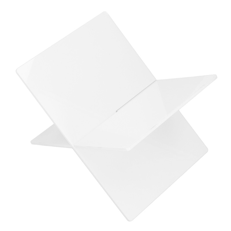 Open Book Display Stand Easy To Assemble Stable Support Acrylic