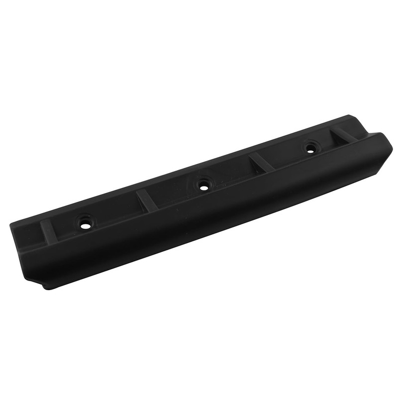 2PCS 180x40x15mm Black Inflatable Boat Rubber Dinghy Seat Hook with