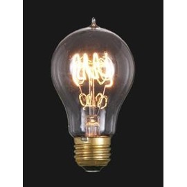 B&P Lamp® Edison Base, Vintage Style Bulb with Quad Loop Filament, 40W/120V