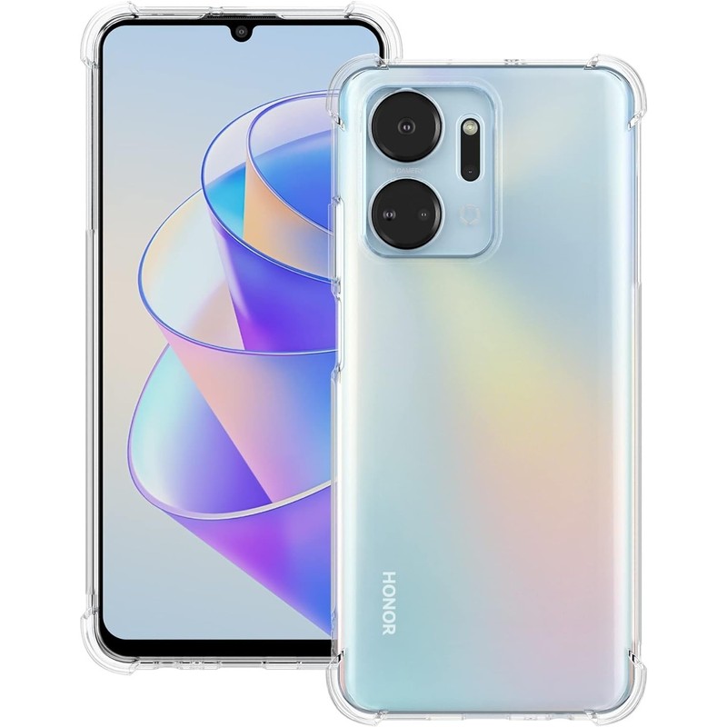 USTIYA Funda para Honor X7A 4G Case Uso Rudo Bumper,Shock-Absorción