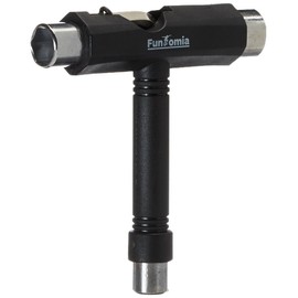 FunTomia Skateboard T Tool Tool Skate Tool Skateboard Longboard Miniboard T-Key Threaded Separator T-Tool in Black