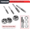 TOMMARS 51-Pc 1/4-20 to 1-14 Jumbo Tap and Die Set