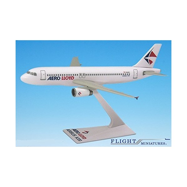 Aerolloyd (96-03) Airbus A320-200 Airplane Miniature Model Snap Fit Kit