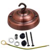 LEDSone Vintage Single Out Ceiling Rose Hook Plate for Light