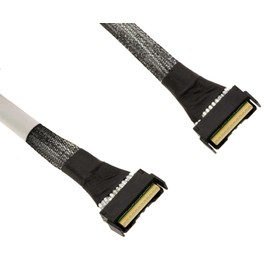 KALEA-INFORMATIQUE PCIe 5.0 Cable with MCIO 8i 74 Pin Male to Male Length 80 cm MCIO 74 Pin x8 PCIe Gen 5