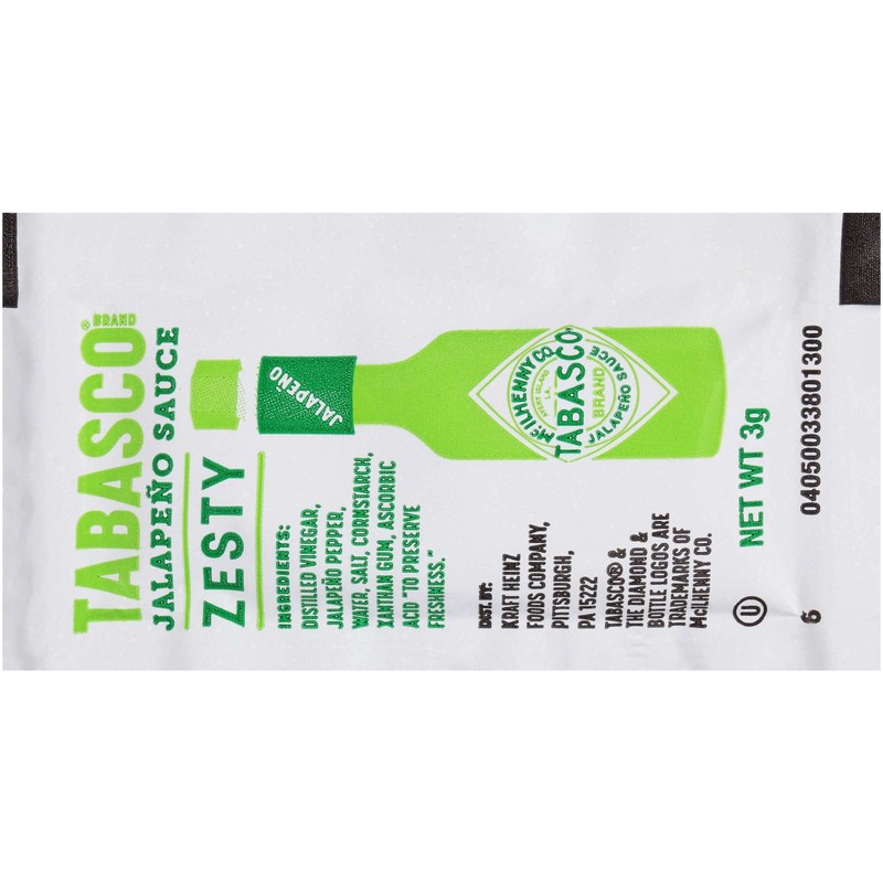 Tabasco Hot Sauce | Jalapeno Sauce | Case of 200