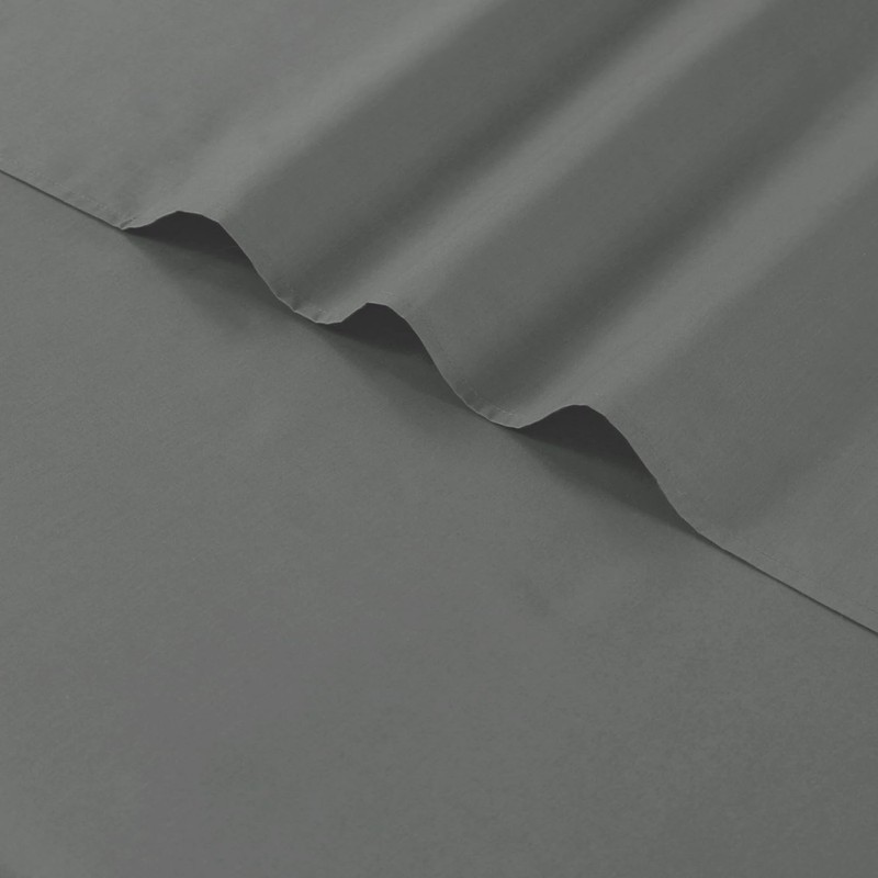 CHARKHAH Polycotton Flat Sheets with Single Double King Size Bed