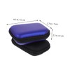 Operitacx 2Pcs Portable Earphone Organizer Case Travel Earphone Storage Bag