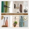 KAMANINA - Cortinas decorativas con retenciones de jaula trenzada, bronce