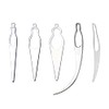 5 Pieces Dreadlocks Tools Hair Interlocking Tool Crochet Needle Sisterlocks