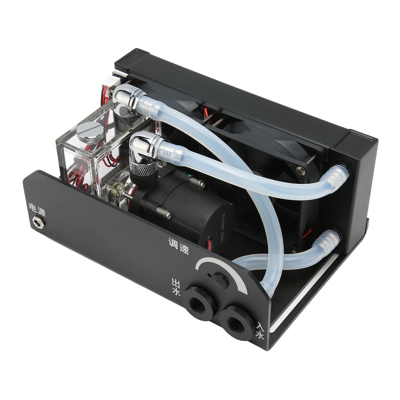CPU Water Cooler Pump, 600L H PC Water Cooling Integrated