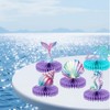 Kotkiddy Pack of 12 Mermaid Party Supplies Mermaid Birthday Honeycomb