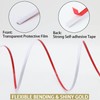 32.8FT Peel and Stick Molding & Wall Trim, Flexible Self-Adhesive