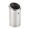 LST 2 Piece Exhaust Trim Tailpipe Exhaust Gas Chrome Tip