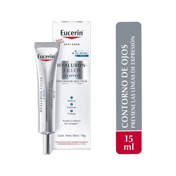 Crema Contorno De Ojos Eucerin Hyaluron-filler 15ml