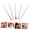 MERRYHAPY Reusable Eyeshadow Lip Brush Set Precision Lipstick Applicator for