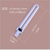 XICHEN 4 PCS/Set Light Bulbs Replacement 9W UV 365nm Lamp