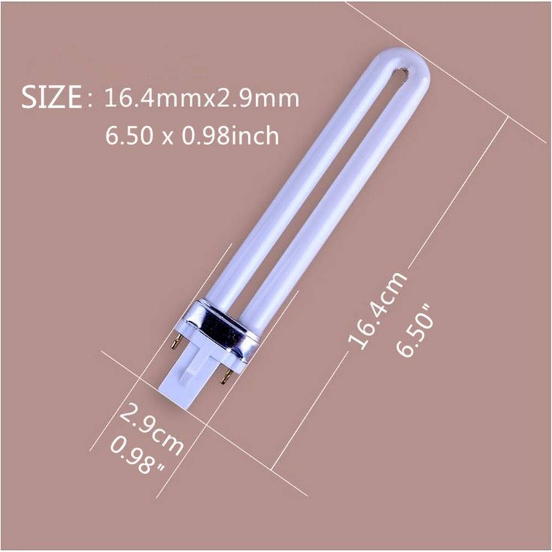 XICHEN 4 PCS/Set Light Bulbs Replacement 9W UV 365nm Lamp