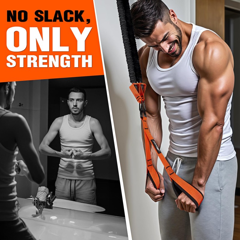 HPYGN Resistance Bands Training for Arms, Biceps, Triceps, Back, Abs,