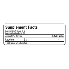 Allmax Leucine 400 Gramos Leucina Oferta Sabor Sin sabor                                                                                              