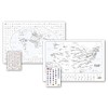 National Geographic: World and United States Coloring Maps [Map Pack