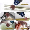 Aracombie 80 Grit 1/4" Sanding Drum Set 100pcs, Premium Aluminum