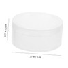 Gatuida 10pcs Storage Box Organizer Earbuds Storage Container Clear Case