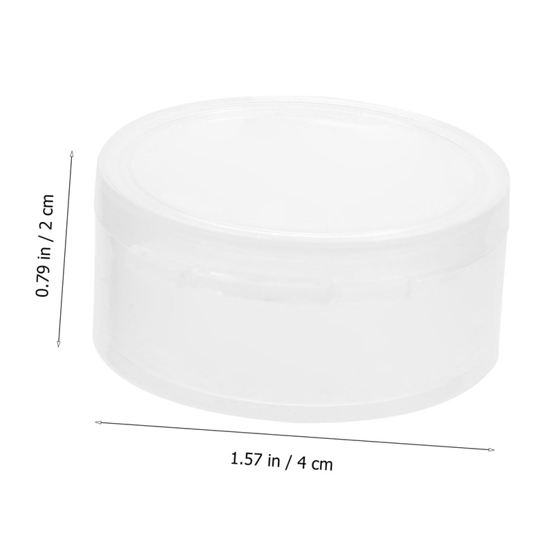 Gatuida 10pcs Storage Box Organizer Earbuds Storage Container Clear Case
