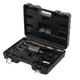 EWANYO 21pcs Professional Pneumatic Injector Puller Kit Air Vibration Injector Removal Tool Set Diesel Injector Extractor Tool