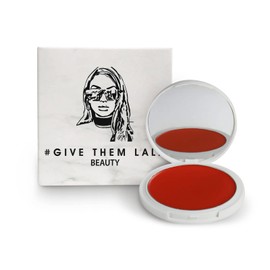 Soft Coral Cream Blush, ‘Brand New’ By Give Them Lala- Ultra-Blendable Cream Blush For Cheeks- Natural Creamy Makeup Blush- Cruelty-Free Pigmented Cheek Tint- Water & Sweat Resistant, 0.26oz