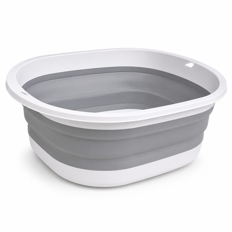 Large Collapsible Basin for Laundry & Soaking - Portable Folding