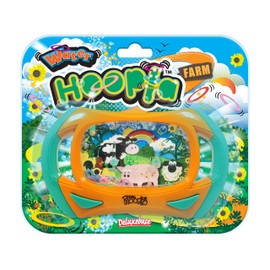 Water Hoopla - Farm from Deluxebase. Farmyard Animal Retro Water Handheld Game. Ring toss hand held arcade game for kids and adults