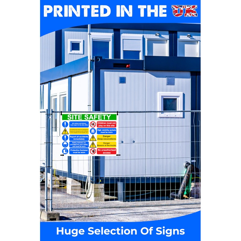 Caution Men At Work Warning Stickers x2 – Peel and