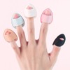 Mini Small Finger Puff Cushion 1P Makeup Foundation Makeup Concealer Blusher Foundation Finger Pang Pang / 미니 작은 핑거 손가락 퍼프 쿠션 1P 메이크업 파운데이션 화장 컨실러 블러셔 파데 핑거팡팡