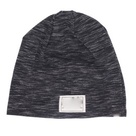 Anti Radiation Hat Black Striped Silver Fiber and Cotton Shielding Cell WiFi 5G RF EMF Protection Hat