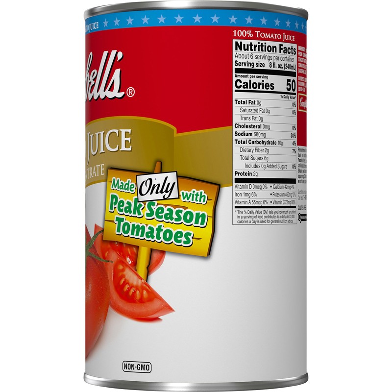 Campbell's Tomato Juice, 46 oz.