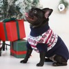 IECOii XL Dog Jumper, Turtleneck Jumper, Dog Winter Jumper, Christmas