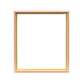 Large Shikishi 9.5 x 10.7 inches (242 x 272 mm) Plaque 4953 8 x 9 Glass (Pink)