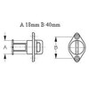 H2o Kayaks Durable 18 mm 1 inch Kayak Drain Plug