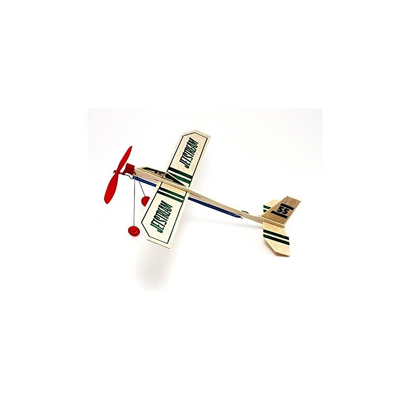 Jetstream Balsa Wood Glider Plane, 18 pack