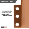 Iron Forge Tools 6x6 Post Base for Concrete, 4 Pack