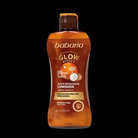 Babaria Glow Effect Tanning Oil Gel