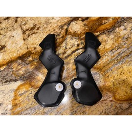 Riddell Speed Flex Football Helmet 1” Jaw Cheek Bladder Pads Large Gray