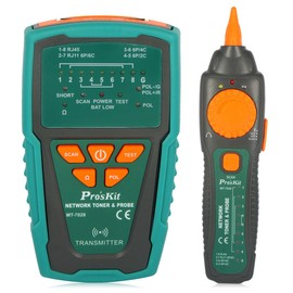 Pro'sKit MT-7028 Network/Coaxial Cables Toner Generator Probe Kit Cable Tester, Wire Tracing Up To 3 Kilometer