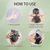 Black Hair Dye Shampoo, Semi-Permanent Hair Color Shampoo for Women