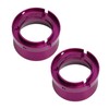 2Pcs NAB Hub Adapters Polished Aluminium 10 Inch Opener Universal
