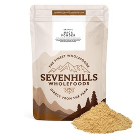 Sevenhills Wholefoods Organic Raw Maca Powder 1kg from Peru | Pure Maca Root | Supporting Energy and Endurance | Vegan, Gluten-Free, Non-GMO | Kosher | from Sevenhills Wholefoods