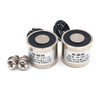 Namvo2pcs KK-P30/25 8KG Suction Electromagnet Solenoid DC 24V Lifting Holding